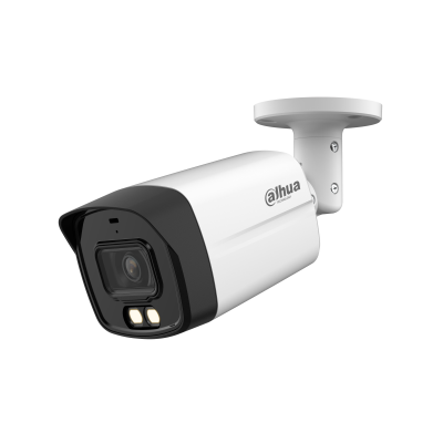 Видеокамера DH-HAC-HFW1801TLMP-IL-A-0280B-S2 с двойной ИК+LED подсветкой уличная