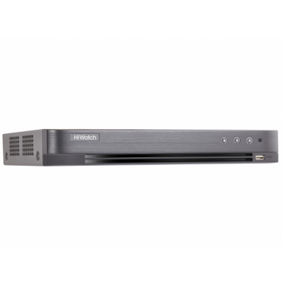 DS-H304QAF 4-канальный гибридный HD-TVI регистратор c технологией AcuSense и AoC (аудио по коаксиальному кабелю)