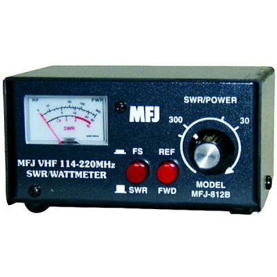 MFJ-812B Измеритель КСВ и мощности радиостанций 114-220 МГц 30 / 300 Ватт