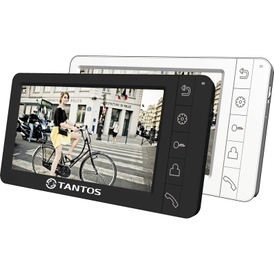 Amelie (XL или VIZIT) Монитор цветного видеодомофона 7 дюймов, адаптирован для работы многоквартирными домофонами цифровым (XL) и матрично-координтным (VIZIT)